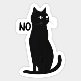 Black Cat - No Sticker